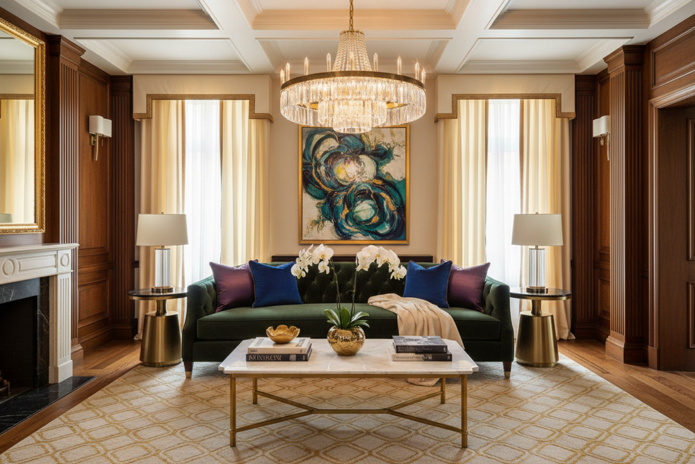 How to Create a Sophisticated Living Room with Elegant Furniture