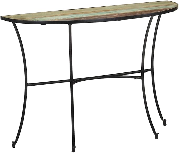 Solid Reclaimed Wood Side Table - Image 3