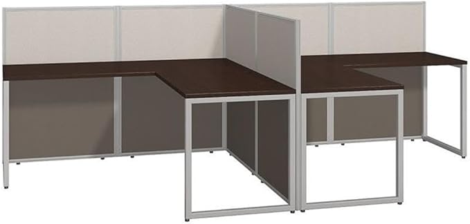 Bush Business Furniture Double Cubicle Desk by BushBusinessFurniture