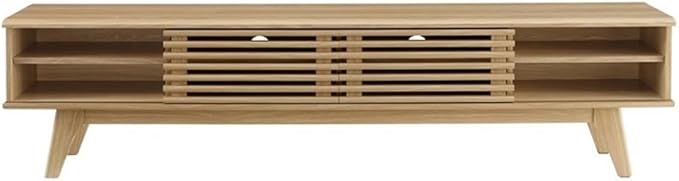 Modway Render Mid-Century Modern Low Profile 70 Inch Media Console TV Stand in - Image 4