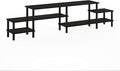 Furinno BESI TV Stand, No Tools Assembly Industrial Style Entertainment Center by Furinno-FitsYourSpaceFitsYourBudget