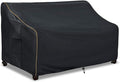 Outdoor 2-Seater Loveseat Cover, Patio Sofa Covers Fits up to 58W x 32.5D x 31H by LSongSKY