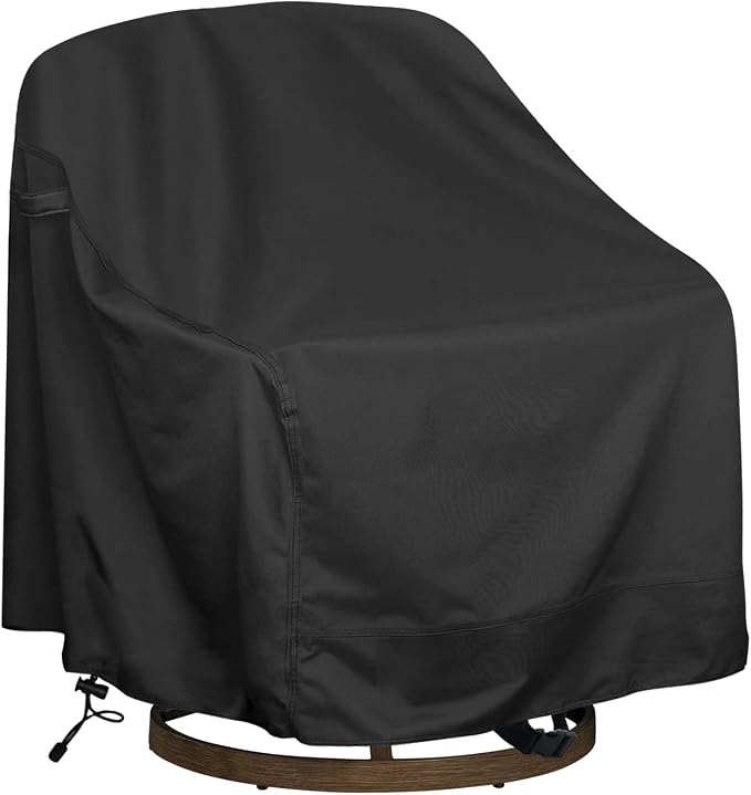 Outdoor Swivel Lounge Chair Cover 1 Pack, Fits to Lawn Patio Chairs, Waterproof by HI%C2%B7%C2%B7%C2%B7YOURCOVER