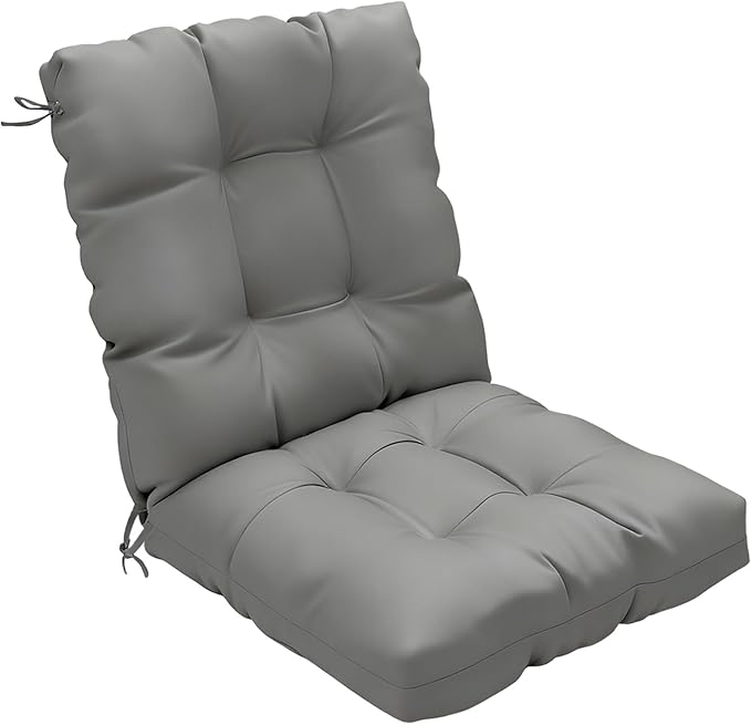 Outdoor Chair Cushion, High Back Soft Seat Pad by zanwuhwyd