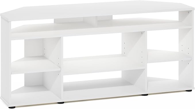 Furinno BESI TV Stand, No Tools Assembly Industrial Style Entertainment Center by Furinno-FitsYourSpaceFitsYourBudget