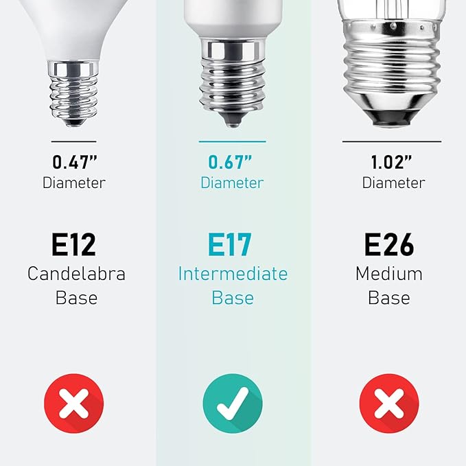 Maelsrlg E17 LED Bulb 6W, Intermediate Base Spotlight Bulb, Daylight White 5000K - Image 2