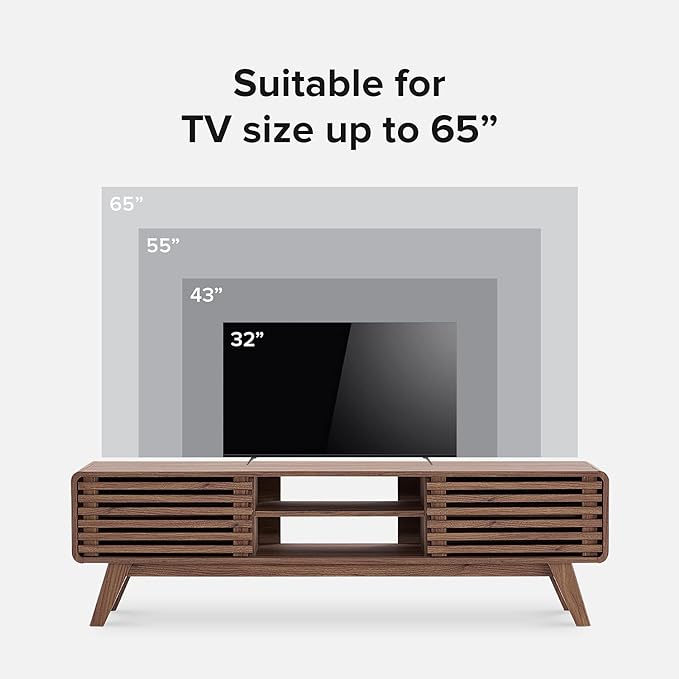 mopio Ensley TV Stand, Mid Century Modern - Image 3