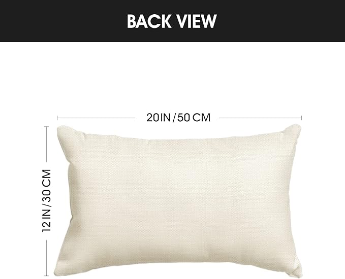AVOIN Colorlife Bless Our Home Farmhouse Eucalyptus Leaves Throw Pillow Covers - Image 6