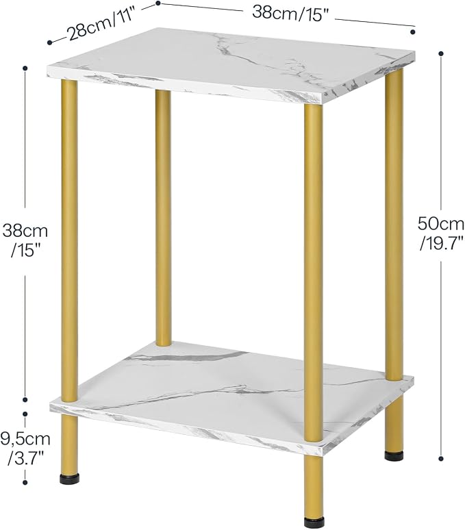 HOOBRO End Table, Small Side Table, Nightstand - Image 3