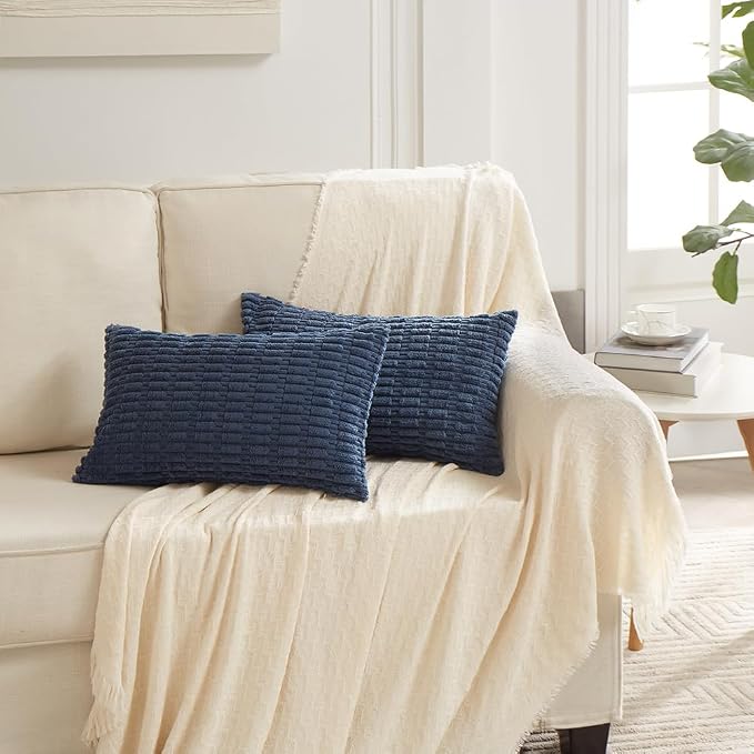 Fancy Homi 4 Packs Decorative Throw Pillow Covers - Image 7