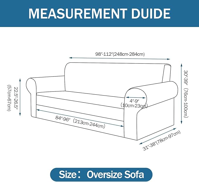 Sofa Slipcover with 2 Pillow Cover - Image 5