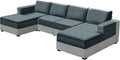 UNBBRRL 10 Pieces Stretch Sofa Cushion Covers by UNBBRRL