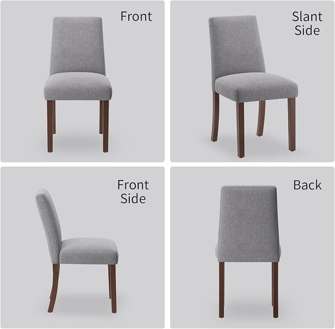 Dining Chairs Set of 4, Modern Dining Room Chairs - Image 7