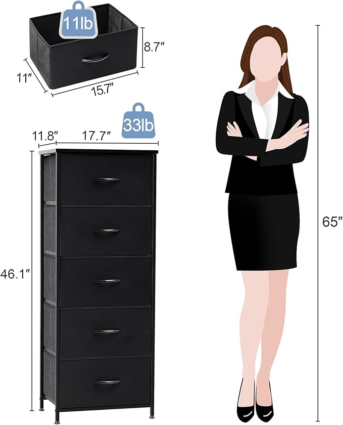 Crestlive Products Vertical Dresser Storage Tower - Image 3
