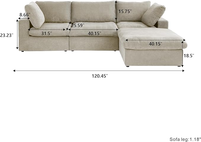 Cloud Modular Sectional Sofa - Image 2