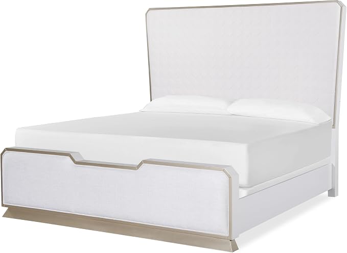 First of a Kind Dior Two Tone Luxury 4 Piece King Bedroom Set - Image 2