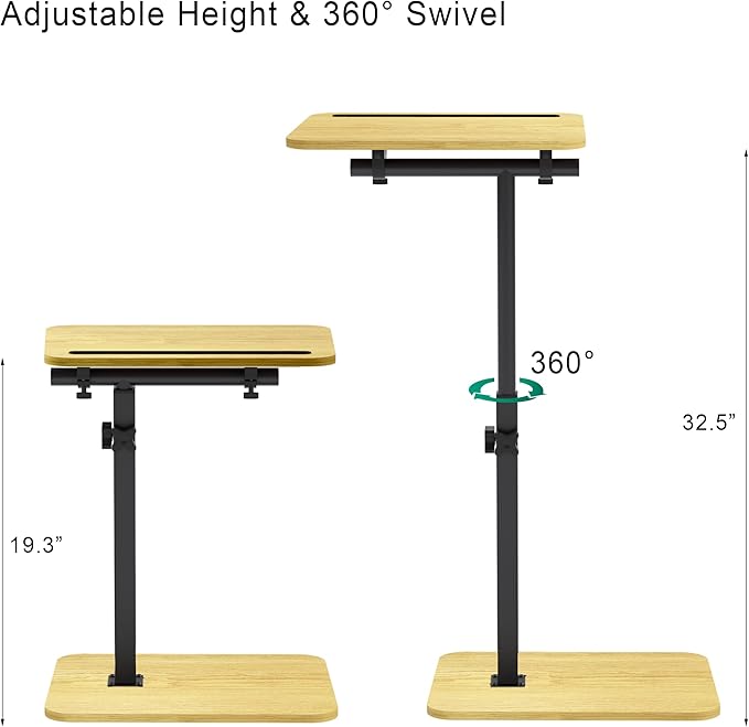 TV Tray Side Table for Sofa - Image 6