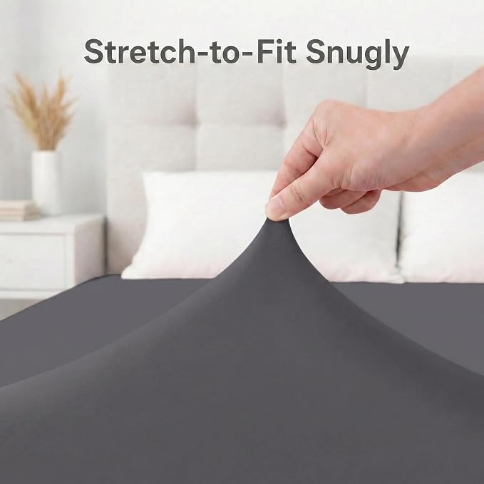 Stretchy Fitted Sheet for 34.5" x 62" Inflatable Airbed or 33x66 Youth Bed - Image 2