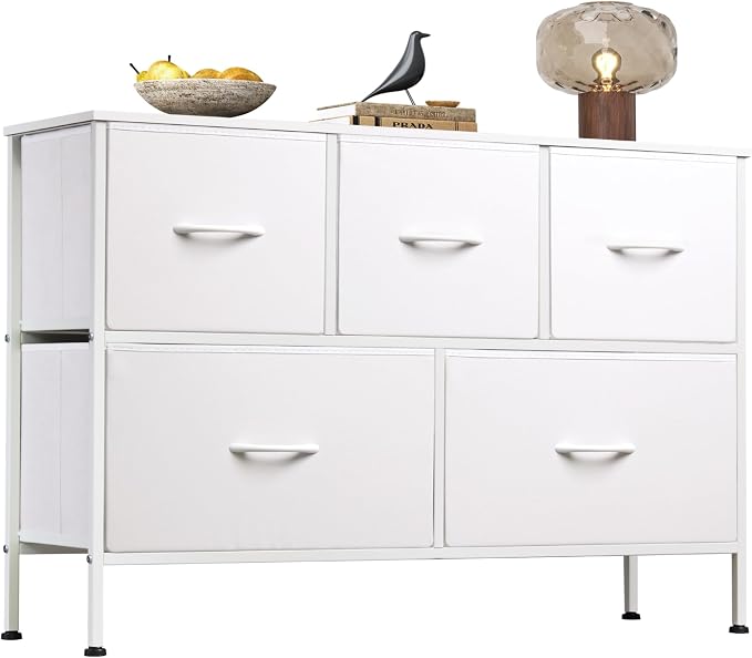 WLIVE White Dresser for Bedroom by WLIVE