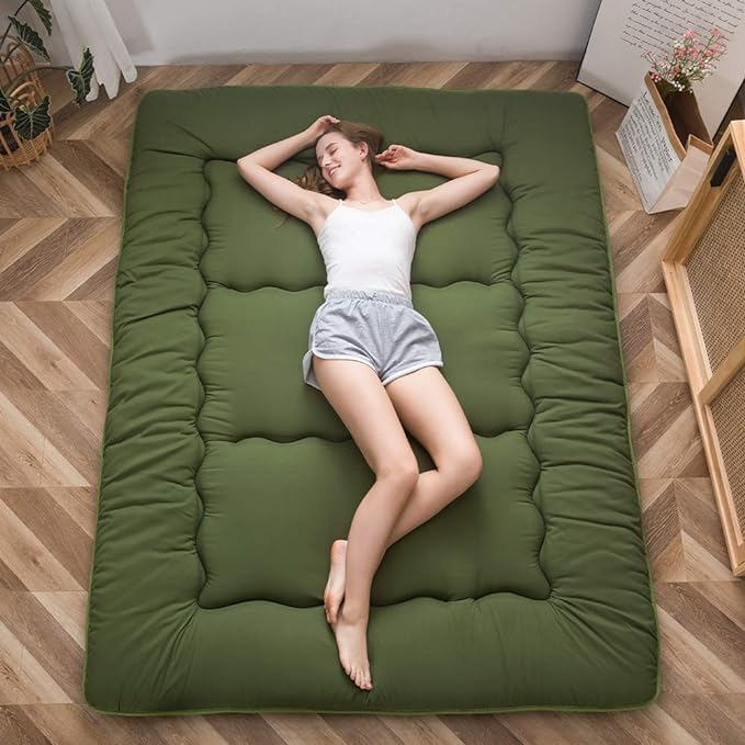 MAXYOYO Japanese Floor Mattress Futon Mattress, Thicken Tatami Mat Shiki Futon by MAXYOYO