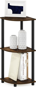 Furinno TURN-N-TUBE Corner Shelf, 3-Tier Corner Bookshelf, Display Storage by Furinno-FitsYourSpaceFitsYourBudget