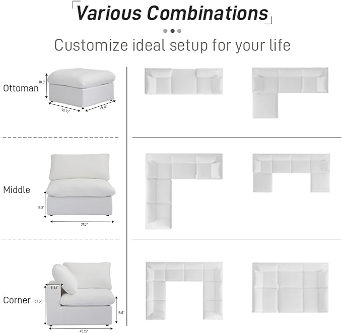 Cloud Modular Sectional Sofa - Image 5