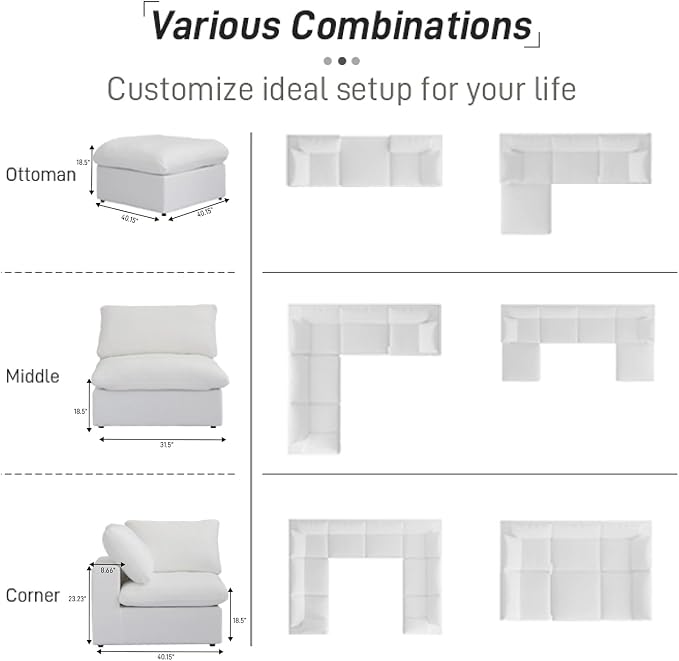Cloud Modular Sectional Sofa - Image 7