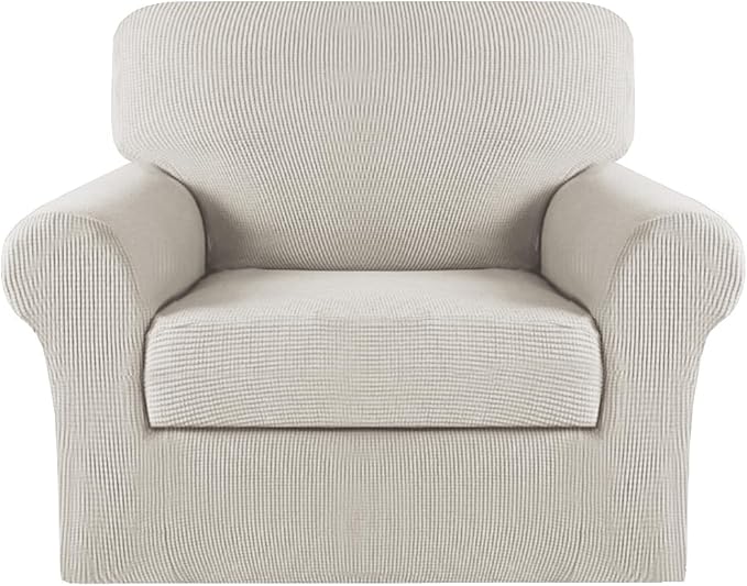Turquoize 2 Piece Chair Covers Armchair Slipcovers by Turquoize