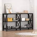 LVB Black Console Table, Modern Entryway Table by LVB