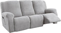 5-Piece Recliner Sofa Covers, Stretch Geometric Strokes Jacquard Recliner Sofa by Unknown