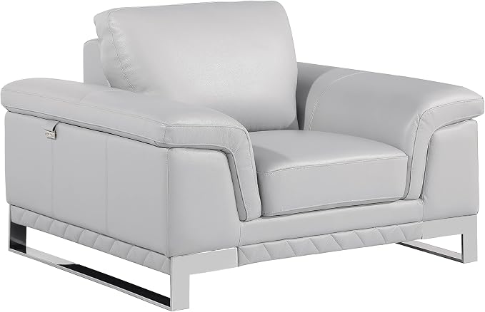 Blackjack Furniture Weston Collection Genuine Italian Leather Living Room Chair by BlackjackFurniture