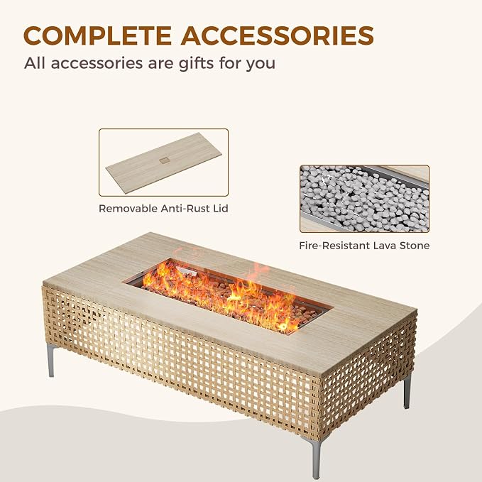Grand patio 16-Piece Patio Furniture Set - Image 6