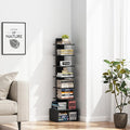 TUTOTAK Narrow Bookshelf, Vertical 8-Tier Bookcase, Spine Book Shelf by ChoosetutotakFurnitureBuildYourCozyHome