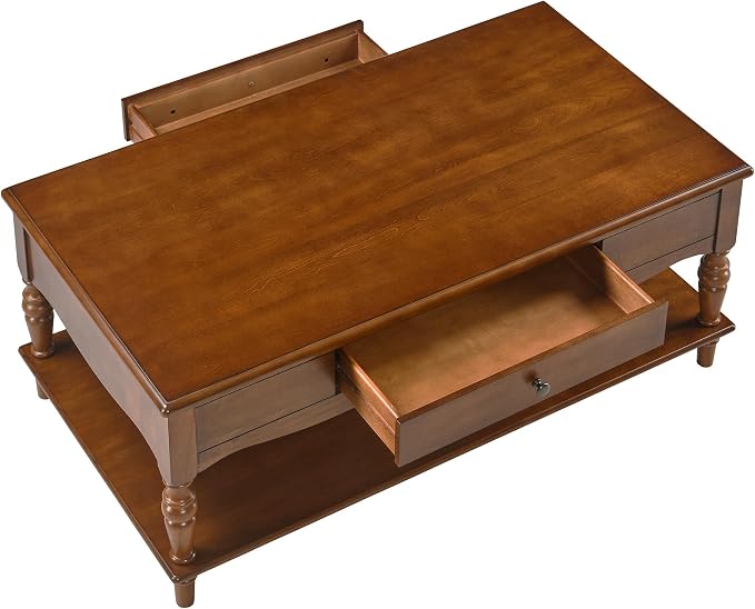 LEEMTORIG Solid Wood Coffee Table - Image 6