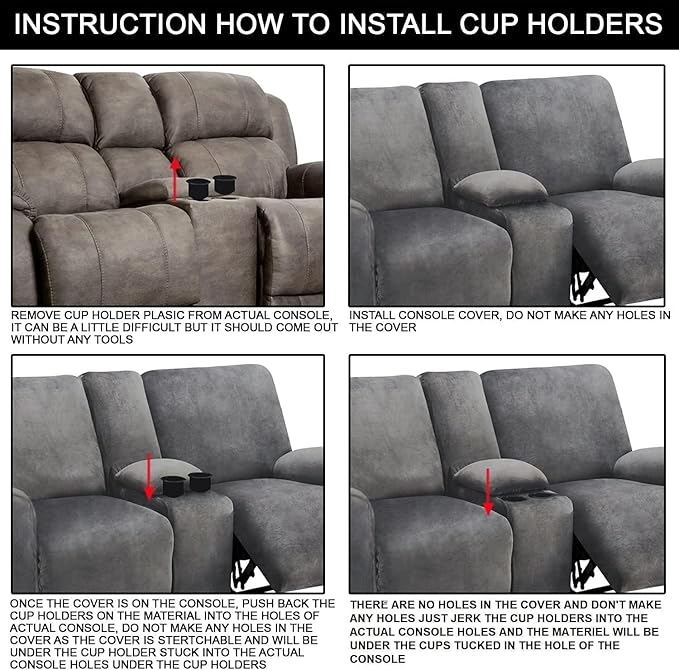 ULTICOR Reclining Love Seat - Image 7