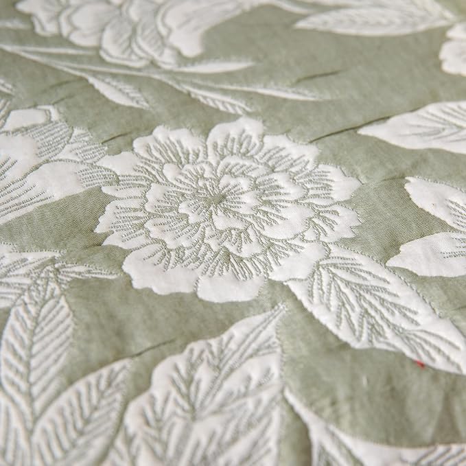 GLORY SEASON Sofa Cover Luxury Jacquard Stylish Embroidery Ruffle, Vintage Sofa - Image 8