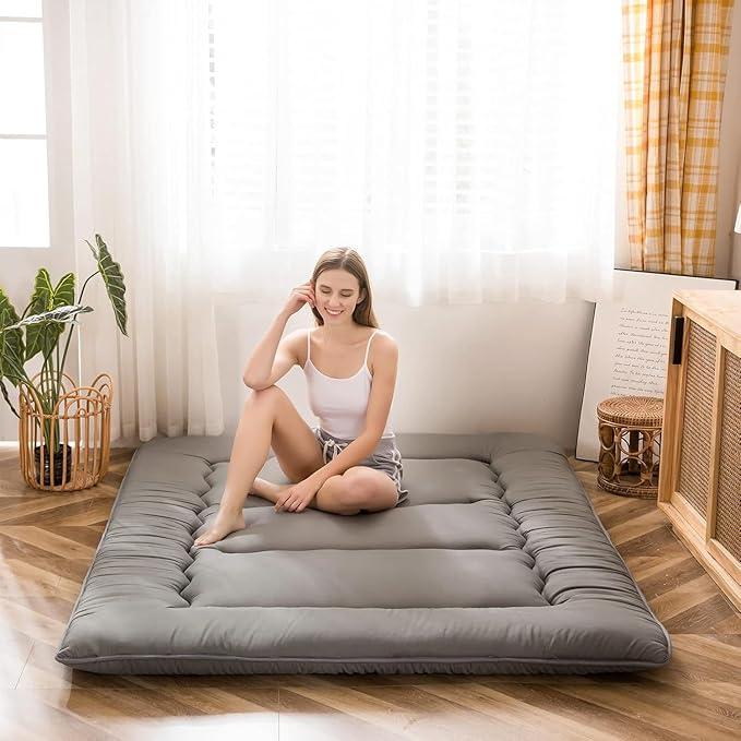 MAXYOYO Japanese Shiki Futon Mattress Floor Mattress Thicken Tatami Mat - Image 4