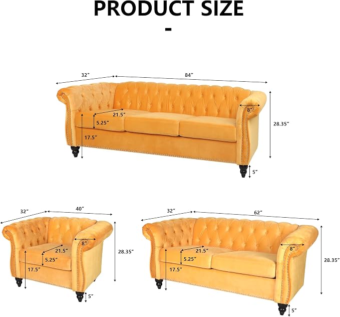 AVZEAR Living Room Accent Chair, Upholstered Sofa Chair Single Sofa Chair - Image 2