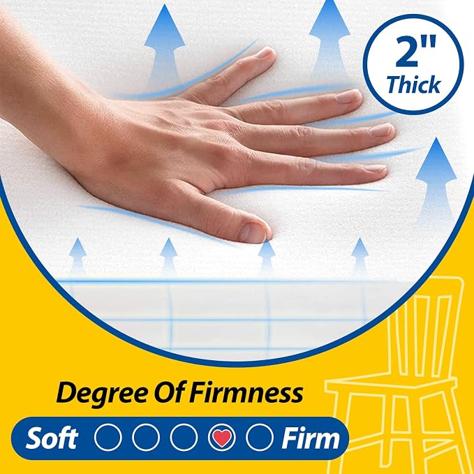 AAAAAcessories D-Shaped Chair Cushions, Machine-Washable Cover, Natural Linen - Image 7