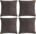 Fancy Homi 4 Packs Decorative Throw Pillow Covers by Fancy+Homi