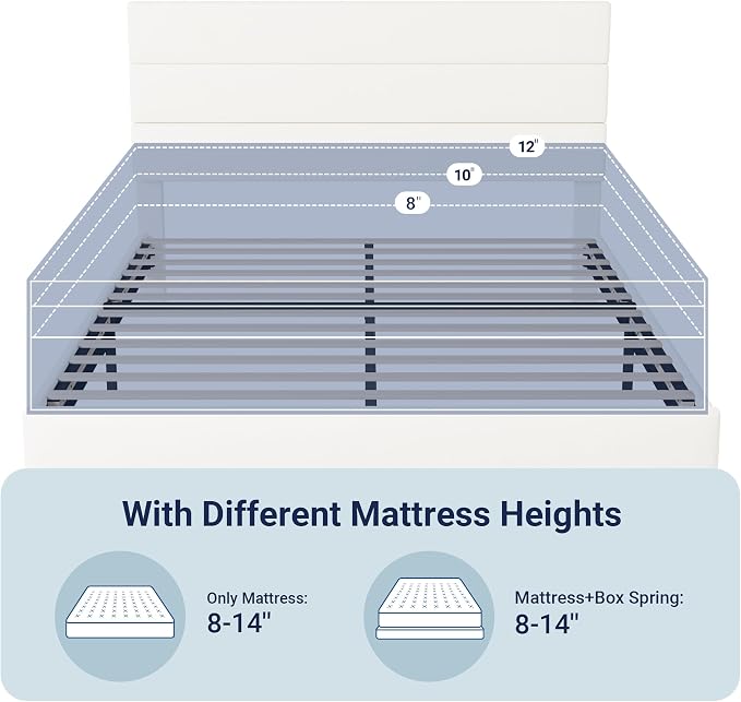 Allewie Full Size Platform Bed Frame - Image 7