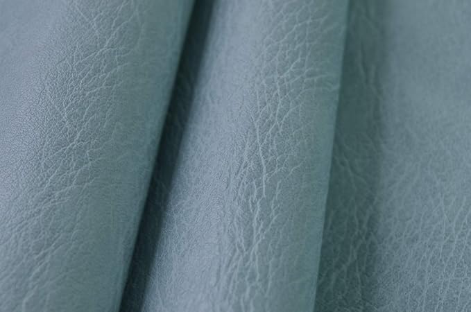 Wento Thick 2 Yard Faux Leather Fabric Soft Skin Grain PU Leather Fabric - Image 2