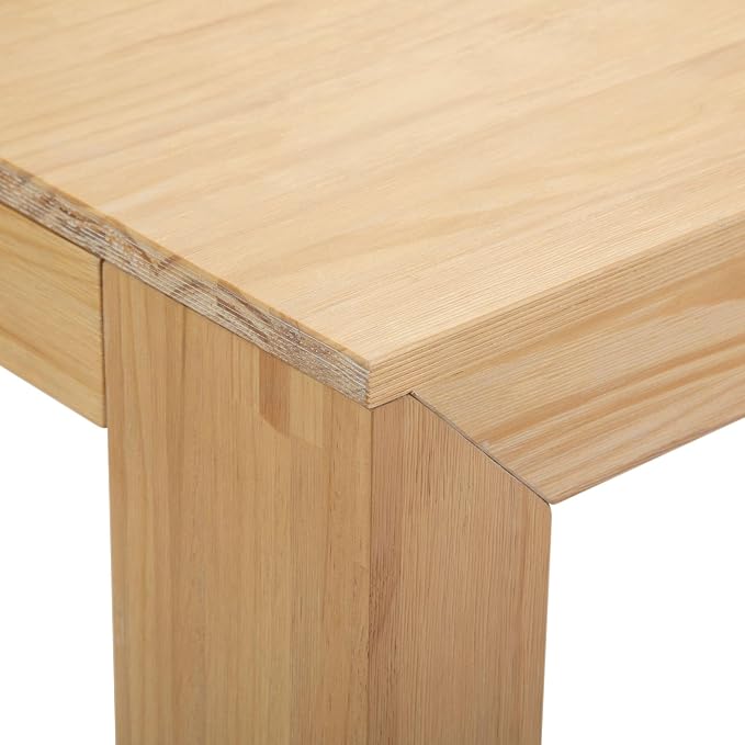 Plank+Beam Modern Square Corner Table, Slim Side Table - Image 4