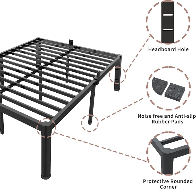 ROIL 12 inch Twin XL Bed Frames - Image 6