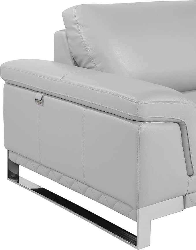 Blackjack Furniture Weston Collection Genuine Italian Leather Living Room - Image 7