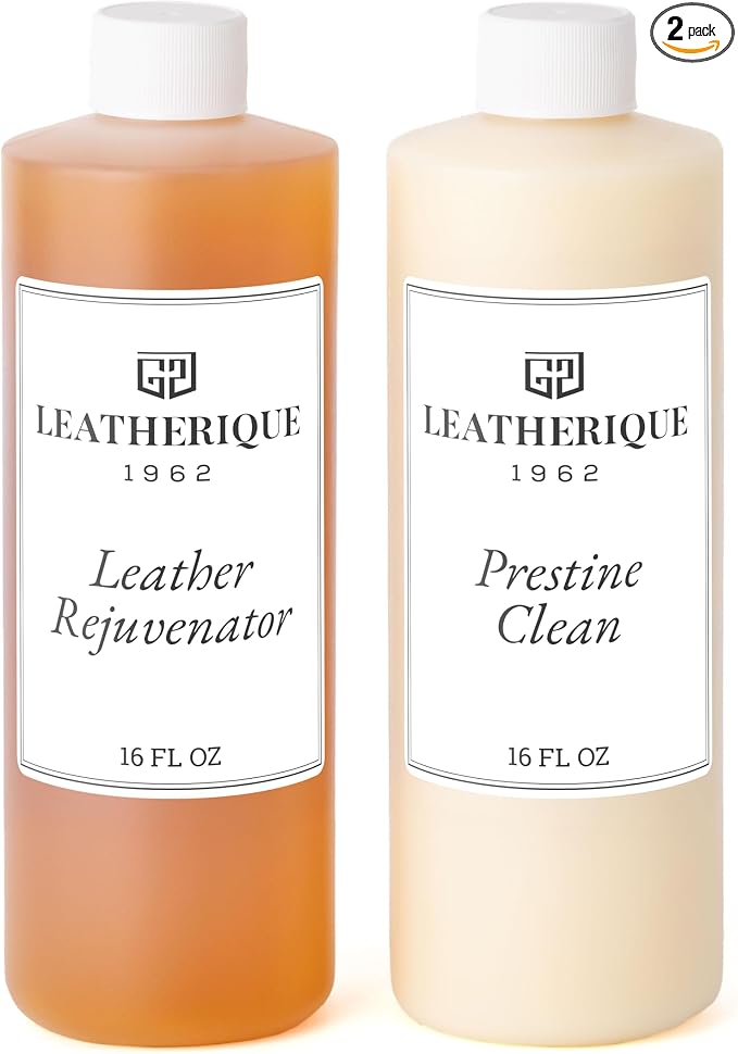 Leather Care & Preservation Set - 16 oz | Leatherique Rejuvenator Oil & by Leatherique