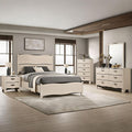 Kings Brand Furniture Brielle 6-Piece King Bedroom Set – Modern Wood Bed Frame by KingsBrandFurniture