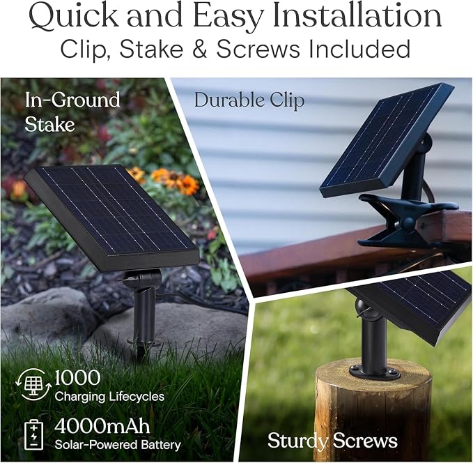 Brightech Ambience Pro Solar Powered Outdoor String Lights -27 ft Commercial - Image 3