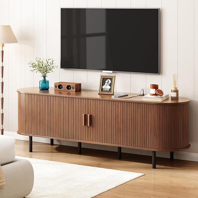 ONBRILL 70.8" TV Stand with Power Outlet - Image 4