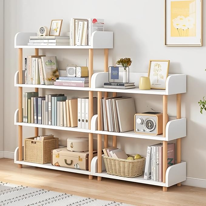 OSCHF 4-Tier Wooden Open Bookcase - Image 7